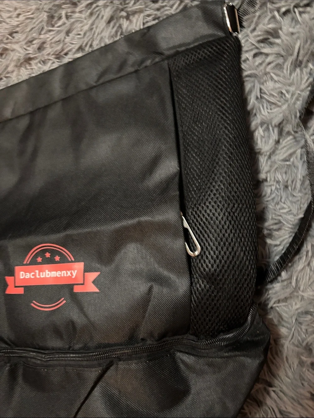 Black Backpack Drawstring cooler bag Nwt
